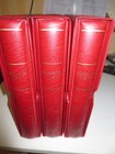 Leuchtturm SF DDR 1949-1990 komplett in 3 roten Drehstabbindern mit Schubern