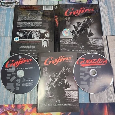 Gojira Godzilla (DVD, 2006, 2-Disc Set, Original + American Versions) + Booklet - Image 1 of 4