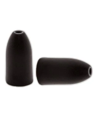 Tungsten Bullet Weights, matt-schwarz - für Texas-, Carolina-Rigs - Bild 1 von 3