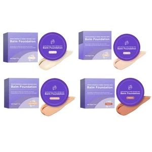 Peptide-Infused Bounce Balm Foundation | Tri-Ceramide Complex For Mature D2P7 - Picture 1 of 14