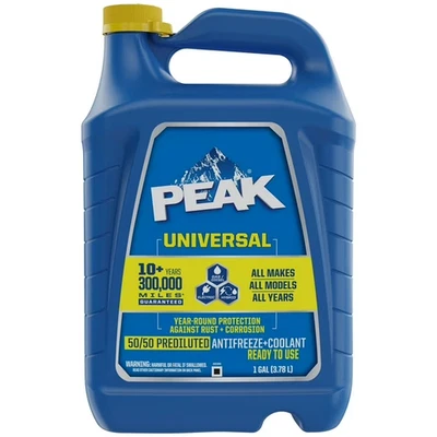 PEAK 50 50 Prediluted Antifreeze and Coolant Universal 10 Years Protection... — 第 1/4 张图片