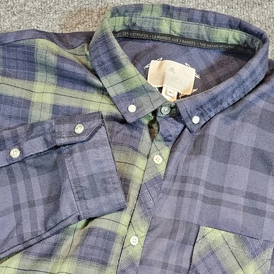 Adicross 2XL Mens Golf Flannel Long Sleeve Shirt - Image 1 of 4