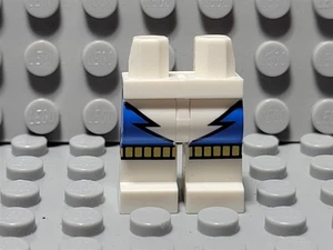 Piernas de minifigura LEGO Lightning Lad blancas y azules - Imagen 1 de 1