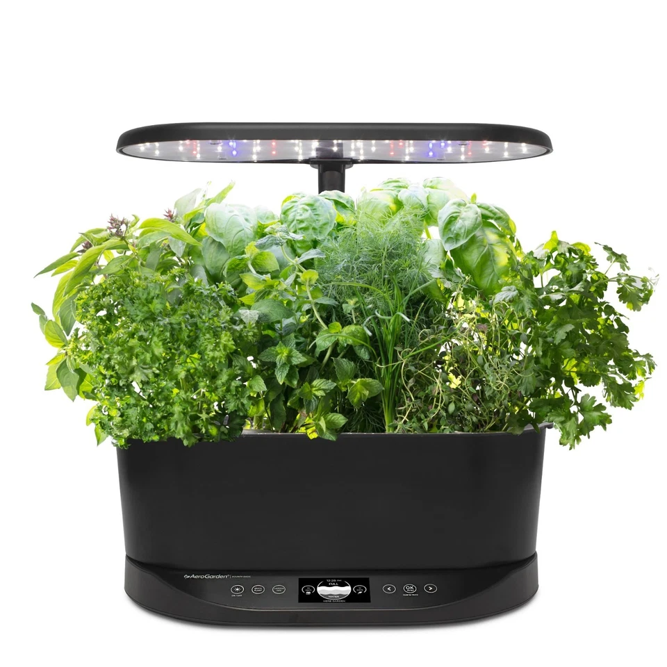 AeroGarden Bounty Basic negro Foto 1 de 4