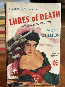 Lure Of Death by Paul Whelton (Graphic Books, 1950) Angels Are Painted Fair - Picture 1 of 3