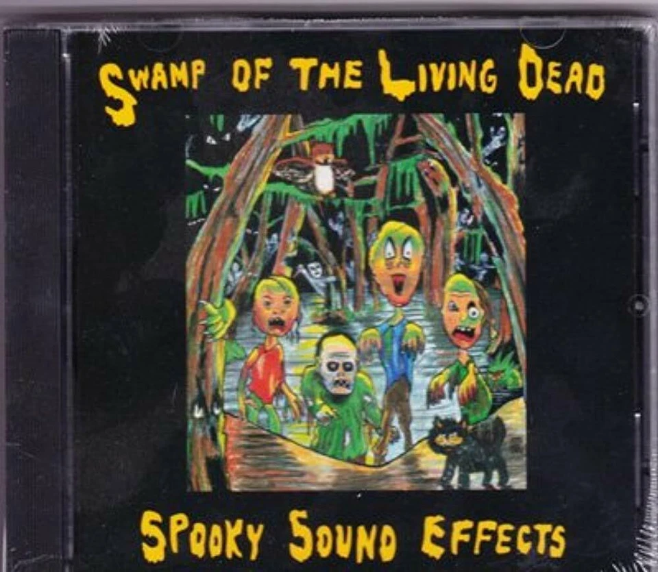 Swamp of The Living Dead Spooky Sound Effects Vintage 1994 Halloween Sounds OOP