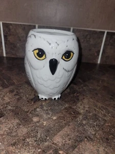 Harry Potter Hedwig white Owl Coffee Cup Hogwarts 12 oz. Mug USED  - Picture 1 of 9