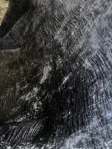 WALMART MAINSTAYS SMOKE BLUE FAUX VELVET King Comforter - Picture 1 of 7