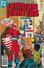 FREEDOM FIGHTERS #9   THE CRUSADERS   DC  1977  NICE!!!