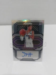 2020-21 Prizm Tyrese Haliburton Rookie Penmanship Silver Prizm Auto RC Pacers - Picture 1 of 6