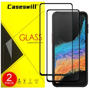 Protection d'écran en verre trempé pour Samsung Galaxy XCover 7 6 Pro couverture complète - Photo 1 sur 5