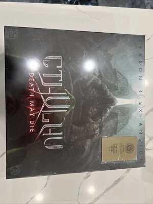 Cthulhu: Death May Die - Season 4 Expansion Board Game NIS Ships Now  Sealed - Image 1 of 2