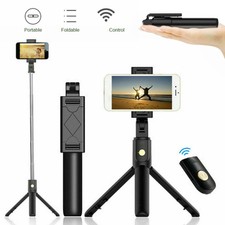 Wireless Telescopic Selfie Stick Mobile Phone Tripod Holder for iPhone Samsung s