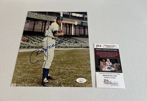 Billy Williams Chicago Cubs MLB Autographed Signed 8x10 MLB Photo JSA Auth. B - Picture 1 of 9