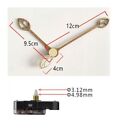 Wooden Clock Hands Kit Precision Axis Wooden Pointer  Clock