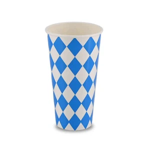 HEKU Pappbecher Oktoberfest Deko Bavaria 0,5 l Partybecher, div. Mengen - Bild 1 von 9