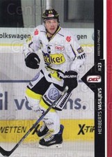 2016-17 German DEL Premium #407 Herberts Vasiljevs