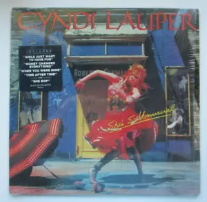 1'st Press w/Hype CYNDI LAUPER She's So Unusual PORTRAIT LP SHRINK * NICE Vinyl - Imagen 1 de 11