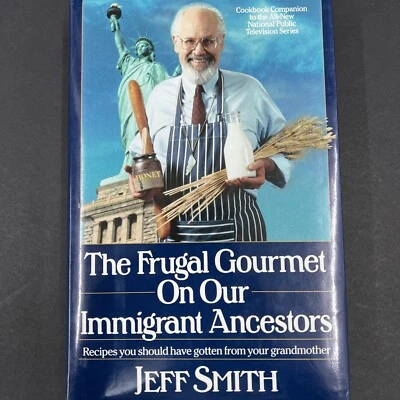 The Frugal Gourmet on Our Immigrant Ancestors by Jeff Smith 1990 Cookbook Foto 1 de 4