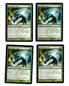 4x Sporeback Troll EX Dissension Magic EDH 4x x4 - Imagen 1 de 2