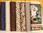 Dogs Four Paws Diamonds Paw Prints Faces Coordinating Fabrics by Fabri Quilt bty