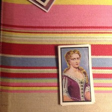 J1b Trade Card Gaycon Kings And Queens No 19 Creased