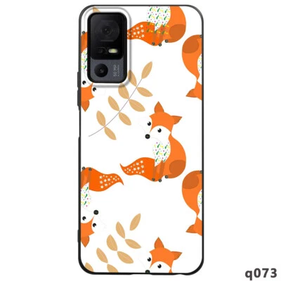 Linda funda de teléfono TPU a prueba de golpes con dibujos animados para TCL 40 30 50 XL 501 T-Mobile 7 Foto 1 de 4
