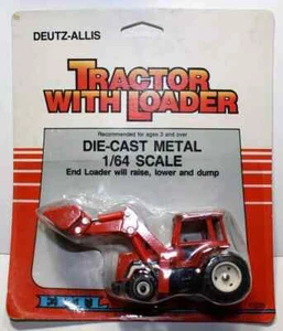 Deutz-Allis Tractor with Loader 1:64 1986 Ertl #1226 New In Package - Picture 1 of 1