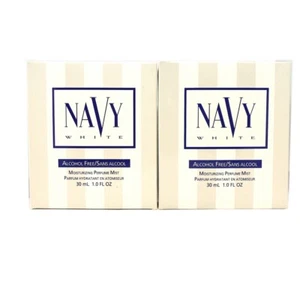 ( 2 ) Navy White Moisturizing Perfume Mist Spray 1oz Alcohol Free - Picture 1 of 1