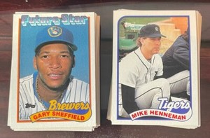 1989 Topps Baseball Card Singles (#1-263) U Pick! 15 Cent Shipping/Discounts!