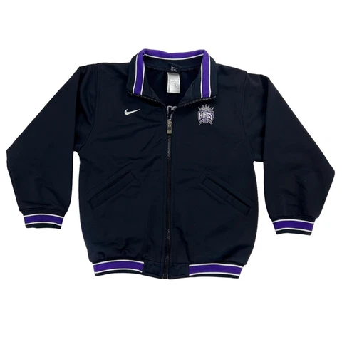 VTG Nike Sacramento Kings Basketball Jacket Youth Size 7 S Small Cover