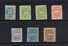 R3595 Brazil 1895/1901 7v Cause Shipping MH & D Used