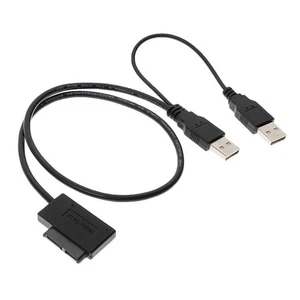 Câble Adaptateur USB 2.0 à 13 Broches SATA Pour Ordinateur Portable Mini - Afbeelding 1 van 4