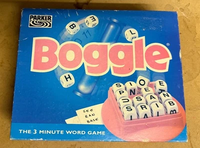 VINTAGE BOGGLE GAME PARKER 1994 COMPLETE - Image 1 of 4