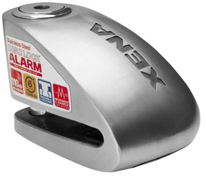 Xena XX6-SS XX6 Disc Lock Alarm - Stainless Steel - Picture 1 of 3