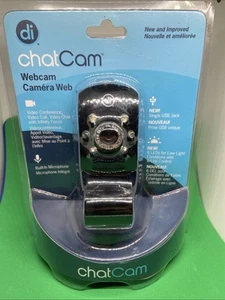 Digital Innovations 32343 Chat Cam Web Cam - High Definition -Lights New - Picture 1 of 3