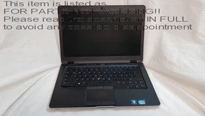PARTS REMOVED!! Dell latitude 6430u 14" Laptop Full Specs Unknown - Afbeelding 1 van 17