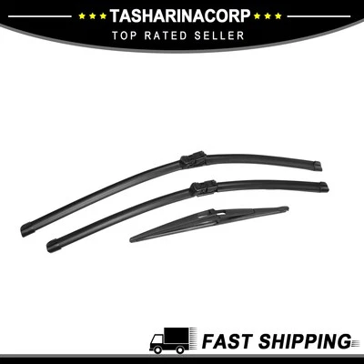 3 piezas 26" 23" 12" limpiaparabrisas para Mercedes Benz ML GL con bloqueo superior Foto 1 de 4