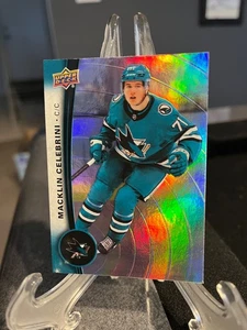 Macklin Celebrini 2025-26 UD Tim Hortons #104 San Jose Sharks - Bild 1 von 2