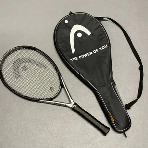 Head Ti S6 Tennis Racket Titanium Black Silver 4 3/4 Oversize Case Cover - Picture 1 of 15