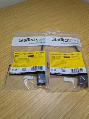 KE StarTech MDP2DPMF6IN 6-Inch Mini DisplayPort to DisplayPort Video Cable - Image 1 of 2