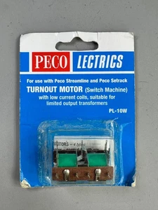 Peco PL-10W TURNOUT MOTOR (for limited output transformers) - Picture 1 of 1