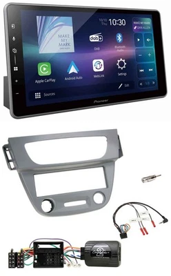 Pioneer Bluetooth USB DAB Lenkrad Autoradio für Renault Megane III 2009-2012 gra - Bild 1 von 4