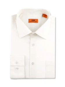 Popeline Oberhemd | Knopfmanschette | 100% Baumwolle | Eierschale - Bild 1 von 1