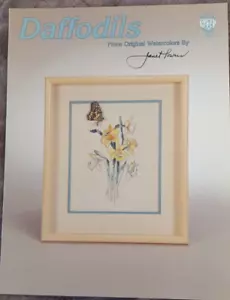 Counted Cross Stitch Pattern - Daffodils - Green Apple Co. - Janet Powers - 1986 - Picture 1 of 2