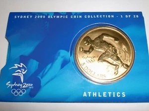 - AUSTRALIA - MONEDA DE UNA "5 DÓLARES" - 2000 - COLECCIÓN DE MONEDAS OLÍMPICAS DE SIDNEY - Imagen 1 de 5