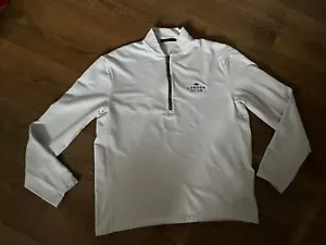 Greyson Mens Grey 1/2 Zip Mid Layer Golf Top London Golf Club - Size Large - Picture 1 of 12