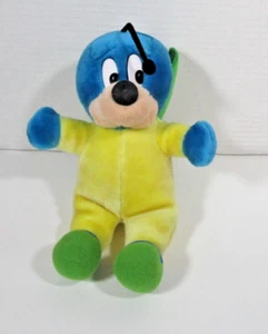 Abeja de peluche Dr. WellBee animal de peluche azul amarillo verde abejorro hallazgo raro - Imagen 1 de 7