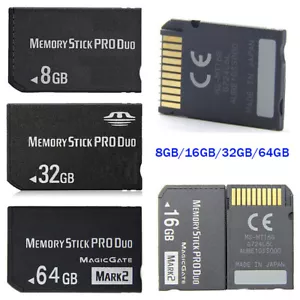 For 2000 3000 Game Console Memory Stick Pro Memory Card 8GB/16GB/32GB/64GB - Picture 1 of 13