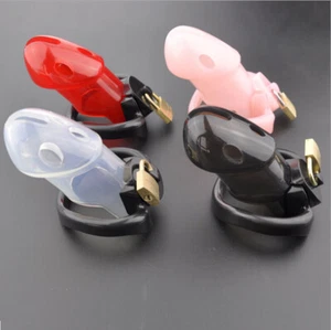 High quality Silicone Male Chastity Device Men Bird Lock Cock Dick Cage Belt new - Picture 1 of 9